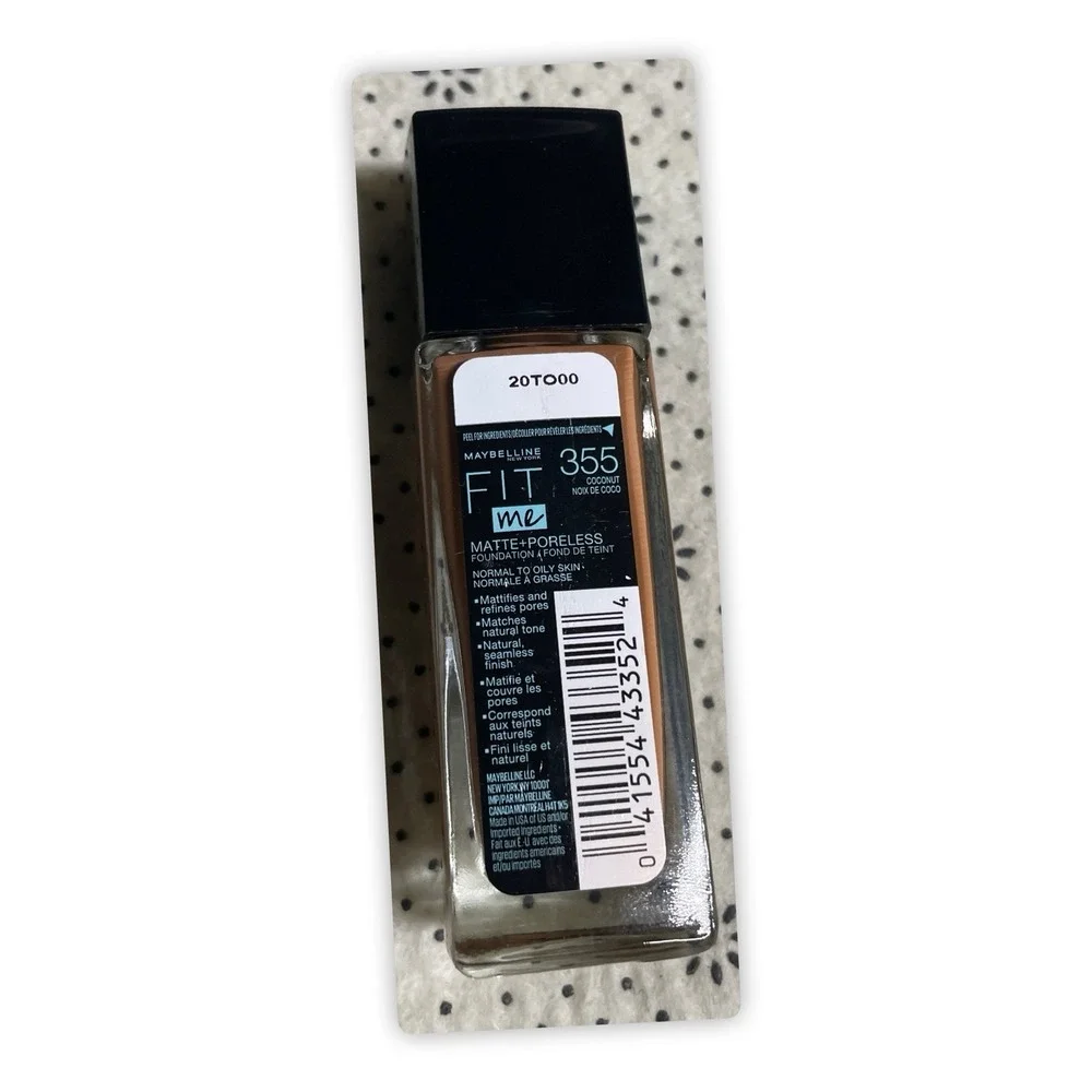 Maybelline New York Fit Me‎ Matte Normal To Oily Foundation, 355 Coconut